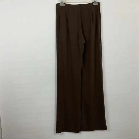 Joseph Ribkoff Brown Zip Front Knit Stretch Trouser Pants Size 6‎ - Picture 3 of 8